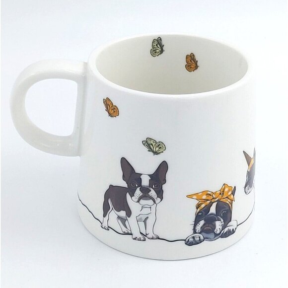 Paws Cafe Mugs-Set of 4 Different Dog Designs-BIA Cordon Bleu - Picture 9 of 11